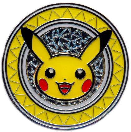 Premium Trainers XY Collection Metal Pikachu Coin